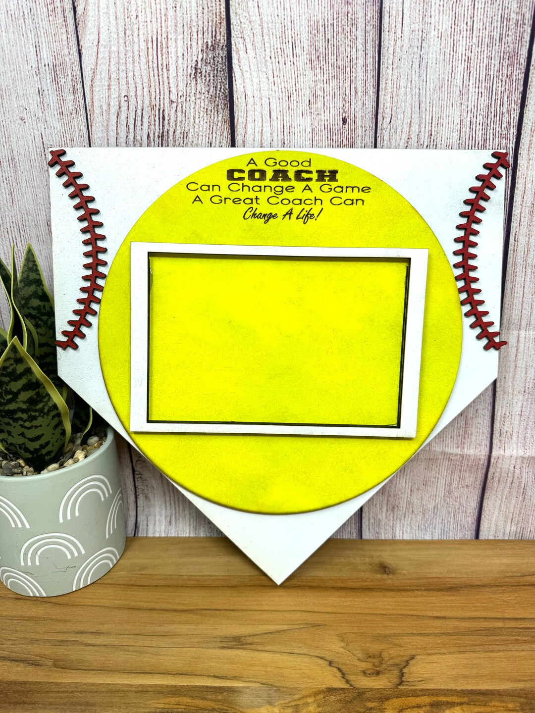 Softball Coach Sign, Softball Home Plate Sign, Softball Coach Gift ...