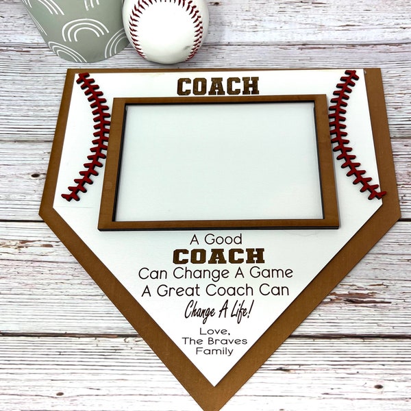 Baseball sign svg, home run svg, baseball picture frame svg, baseball laser svg file, dad baseball svg, home plate design, dad photo svg