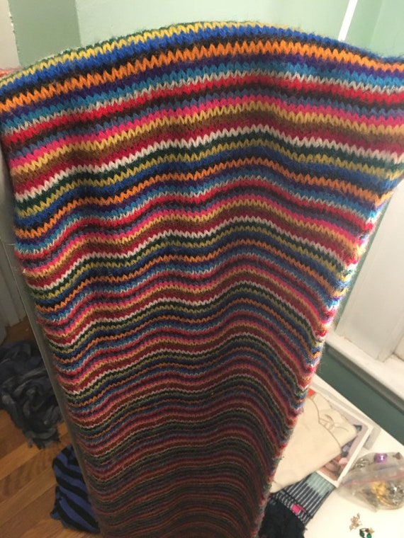 Rainbow scarf