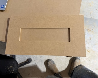 Paint-Ready MDF Doors with Hinge Holes
