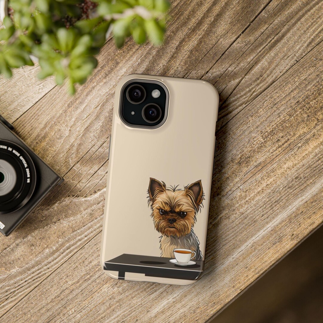 Tough Cases, Yorkshire Terrier Grumpy Dog Phone Case, Protective Cover ...