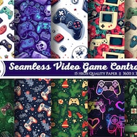 Seamless Playing Game - Etsy