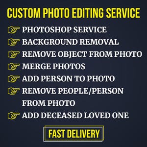 Expert Photoshop Services: Professional Photo Editing, Retouching, Restoration & Manipulation Custom Editing High-Resolution