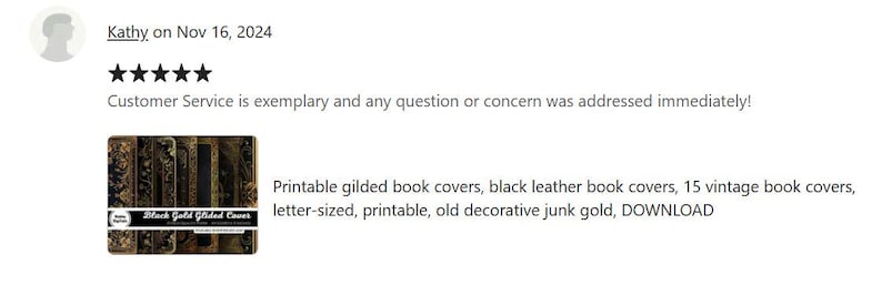 Printable gilded book covers, black leather book covers, 15 vintage book covers, letter-sized, printable, old decorative junk gold, DOWNLOAD