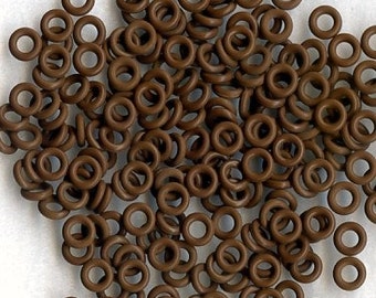 7.25mm Chocolate brown O Rings