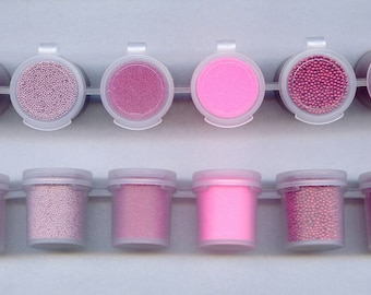 PINK  Deco Bead Pod assortment