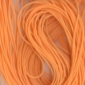 2mm oranje sorbet Tubing