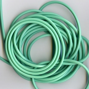 4mm SEAFOAM TUBING image 1