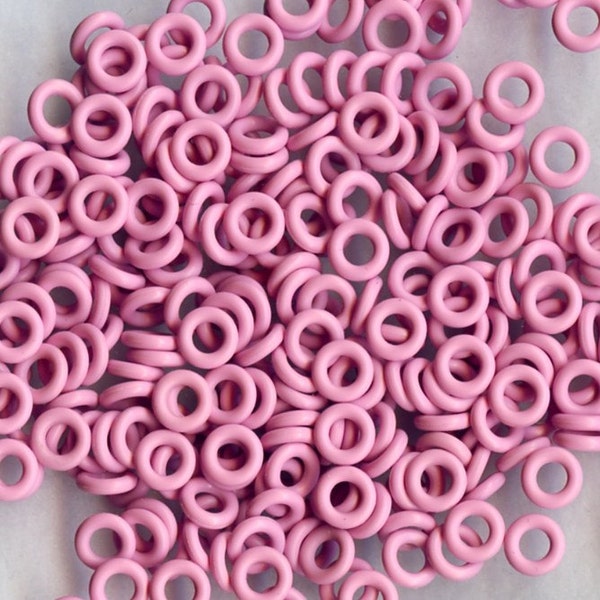 6mm  FROSTING PINK   O Rings