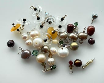 Discs and Pearls Dangles