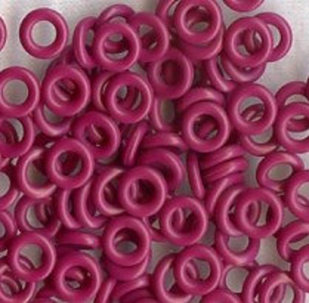 7.25mm CRANBERRY O Rings - Etsy