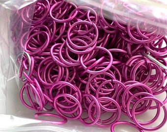 Pink Jumbo AA jump rings