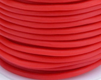 Red 4mm Tubing