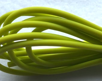 4mm  CHARTREUSE  superb tubing