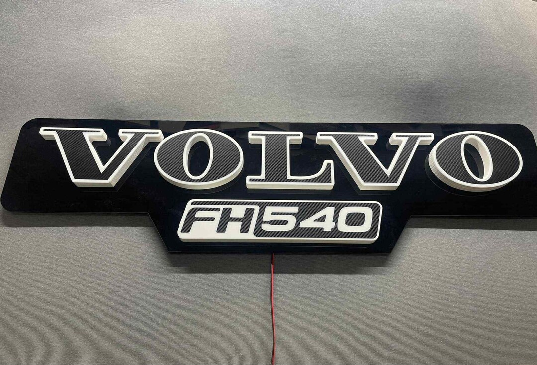 Volvo Led Sign Volvo FH540 3d Led Sign for the Rear Wall of the Truck - Etsy