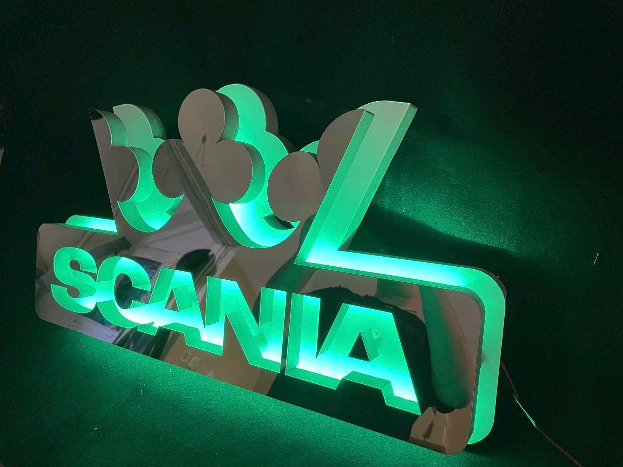 スカニア SCANIA ネオン看板 リモコン付き USB 電源 スカニア SCANIA ネオン看板 リモコン付き USB 電源 Yahoo