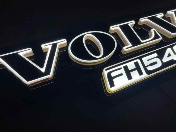 Volvo FH540 3d Led Sign for the Rear Wall of the Truck - Etsy Ireland