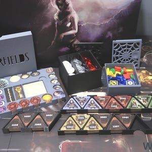 Etherfields Board Game Tabletop Organiser | Efficient table top Storage Solution