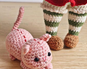 Erdbeerkätzchen – Amigurumi-Muster