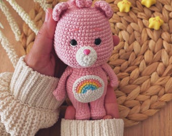 Care Bears Amigurumi-Muster / Amigurumi-Rezept. PORTUGIESISCH / ENGLISCH
