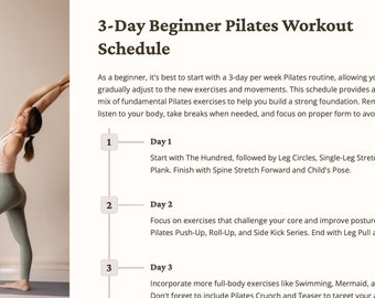 Crafting Core Strength : A Beginner's Pilates guide