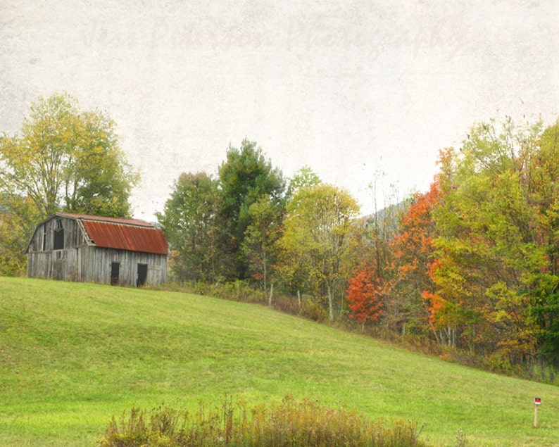 Nc Mountain Photos Old Barn Art Print Banner Elk Country Etsy