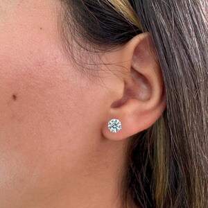 1.8 Ct Diamond Earring, Diamond Studs Earrings, 14K Gold Lab Grown Diamond Earrings, Gift For Her,Diamond Earrings For Bride For Wedding Day