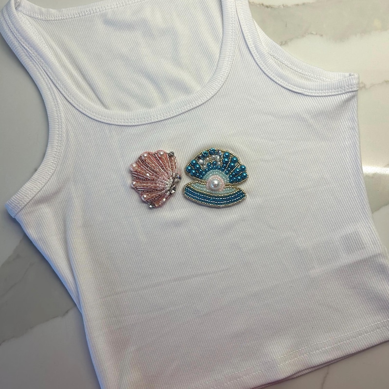 Beaded Shell Skirt - Etsy UK