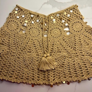 Crochet Sequin Skirt