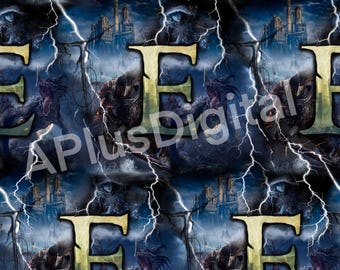 Ring of the elder seamless pattern jpg file