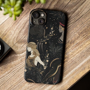 Greek Goddess iPhone Case | Mythology Inspired Slim Cases | Boho Chic Wallpaper | Cute Fantasy Literature Gift | Beautiful Mother&#39;s Day Gift