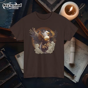 Gryphon mythologische Kreatur griechische Mythologie Griffin T-Shirt Mythisches Tier Fantasy Grafik Top Mythologie Liebhaber Geschenk Mythisches Tier