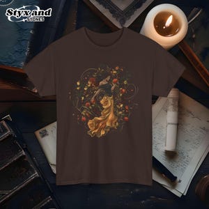 Persephone Cute Pomegranate Tee Hades Underworld Mythology Y2K Greek Goddess Dark Academia Literary Funny Bookish Gift Vintage Myth Design