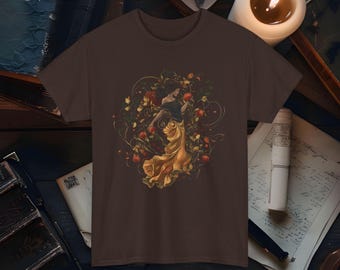 Persefone Maglietta carina con melograno Ade Inferi Mitologia Y2K Dea greca Dark Academia Letterario Divertente Libresco Regalo Vintage Mito Design