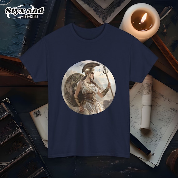 Athena God T-Shirt Vintage Style Gift Ancient Greek Athena God T-Shirt Vintage Style Gift Ancient Greek
