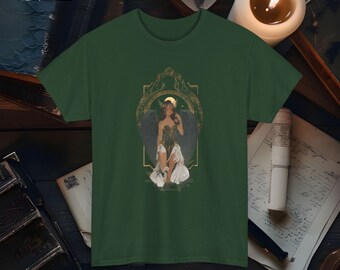 Artemis Goddess of the Hunt T-Shirt Greek Mythology Tee Archery Artemis Graphic Shirt Nature Lover Gift Unisex Goddess Apparel