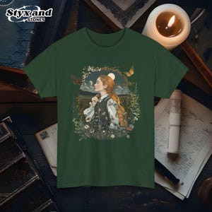 Anne of Green Gables Cottage Core Avonlea Fairy Enchantment Tee Anne With An E Dark Academia Inspired Classic Novel Prince Edward Island Tee