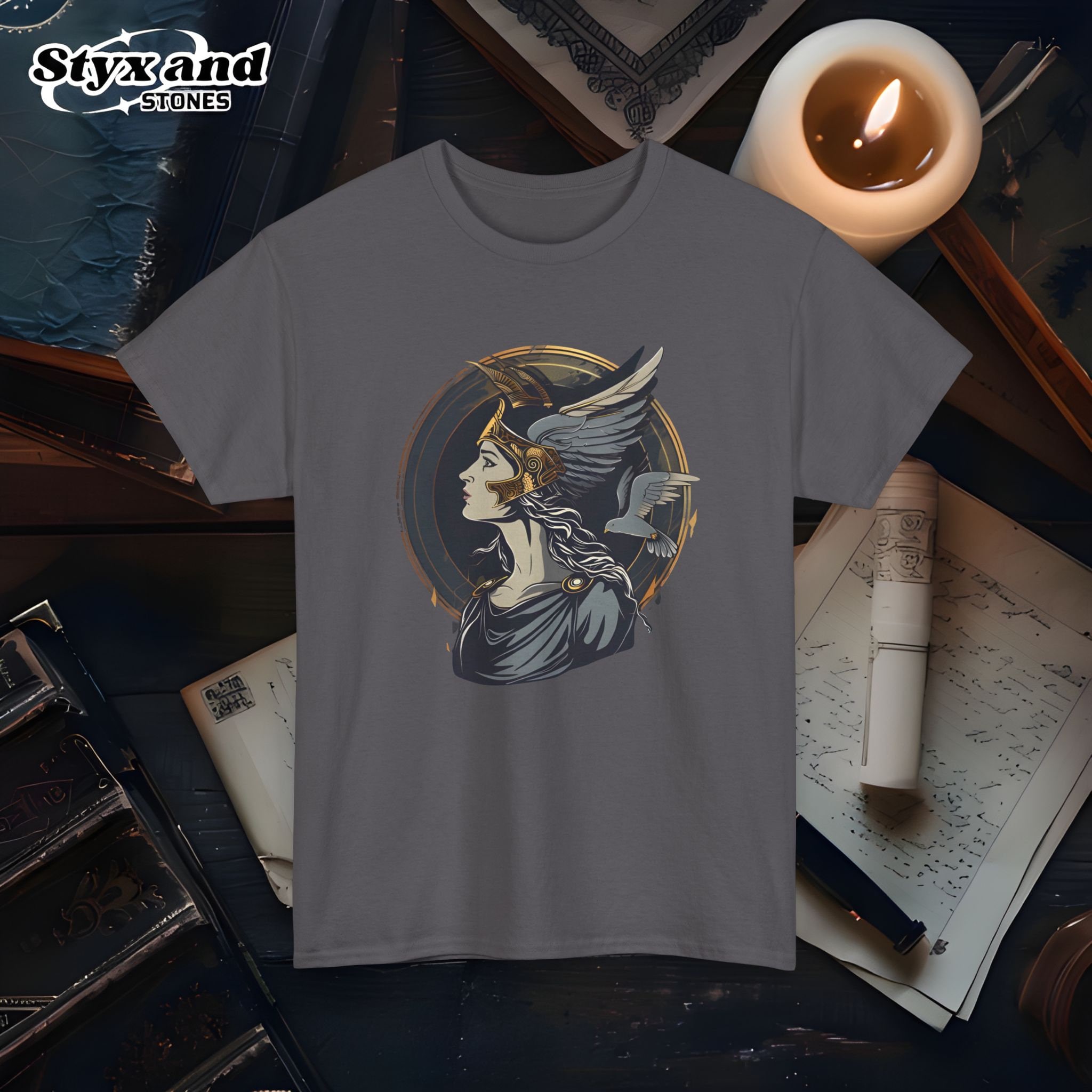 Athena Goddess Of Wisdom T-Shirt Greek Mythology Lover Gift Athena Goddess Of Wisdom T-Shirt Greek Mythology Lover Gift