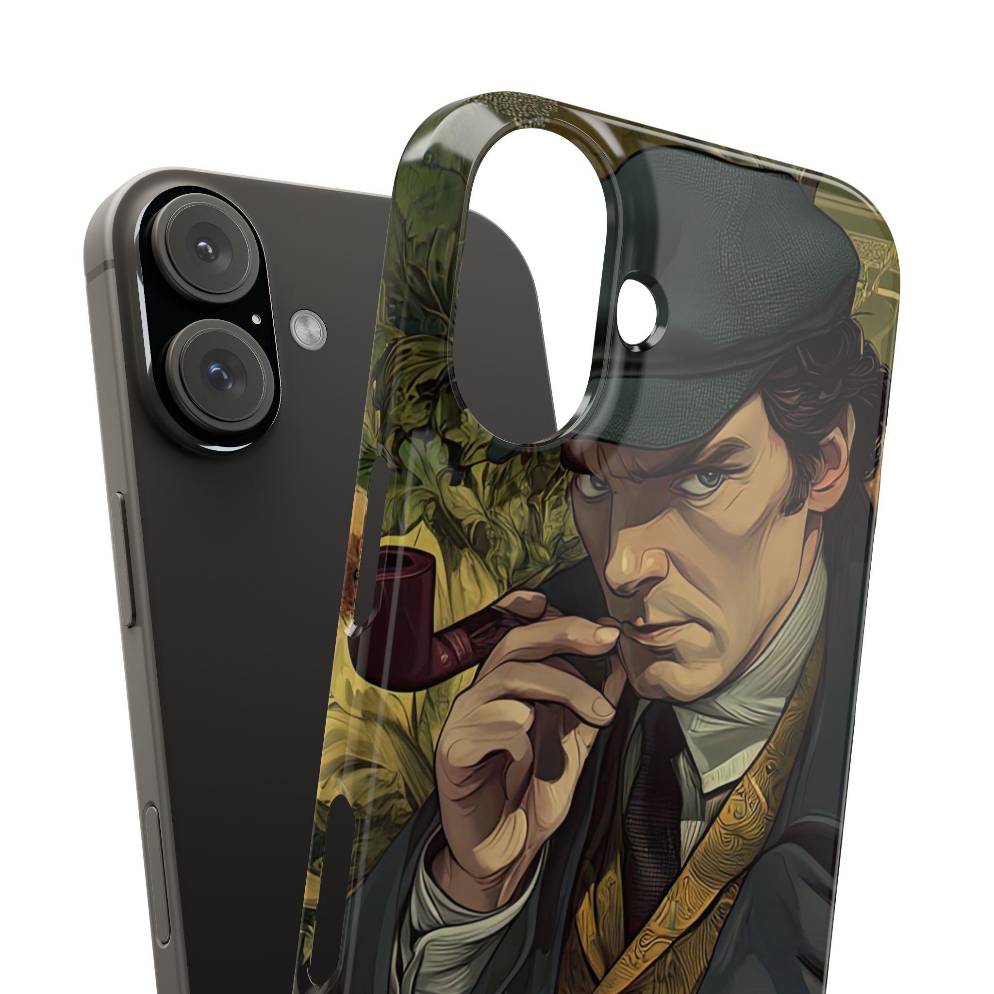 Sherlock Holmes iPhone Case | Classic Detective Literary Art