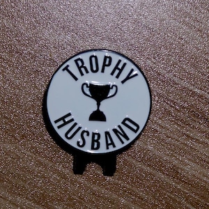 Trophy Husband Golf Ball Markers with Magnetic Hat Clips, Affordable and Fast Shipping from Sunny Florida