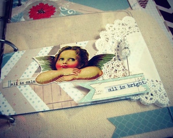 Christmas/Winter/Holiday Countdown Album in Your Choice of Colors Made to Order, Custom