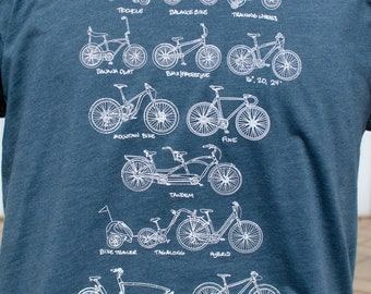 Cycles of Life mens unisex BIKE t-shirt