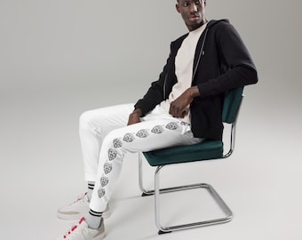 Joggingbroek heren met Oscar Blodox-tatoeagelogo – alternatieve stijl