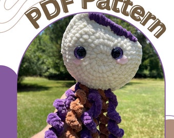 Uncrustable Peanut Butter and Jellyfish PDF Crochet Pattern