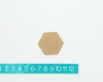 hexagons PAIR (2")