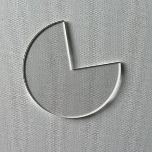 three-quarters-circles PAIR (2&quot;)