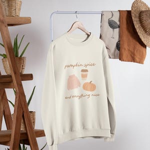 Cozy Pumpkin Spice Sweatshirt