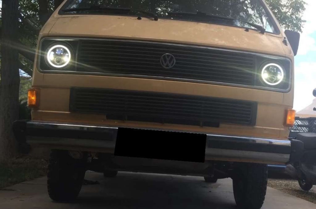 T3 Car Led Full LED Headlights VW T3 T25 Vanagon - Etsy