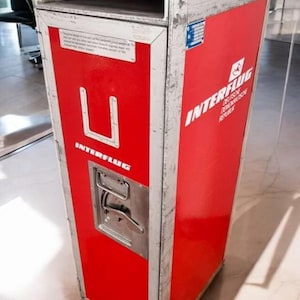 Vliegtuigtrolley Interflug Inflight Cart DDR