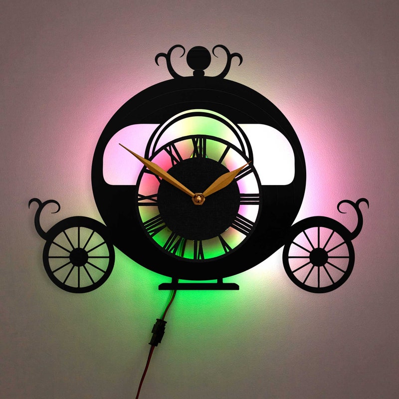 Cinderella Clock - Etsy